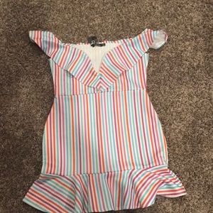 Off the shoulder dress